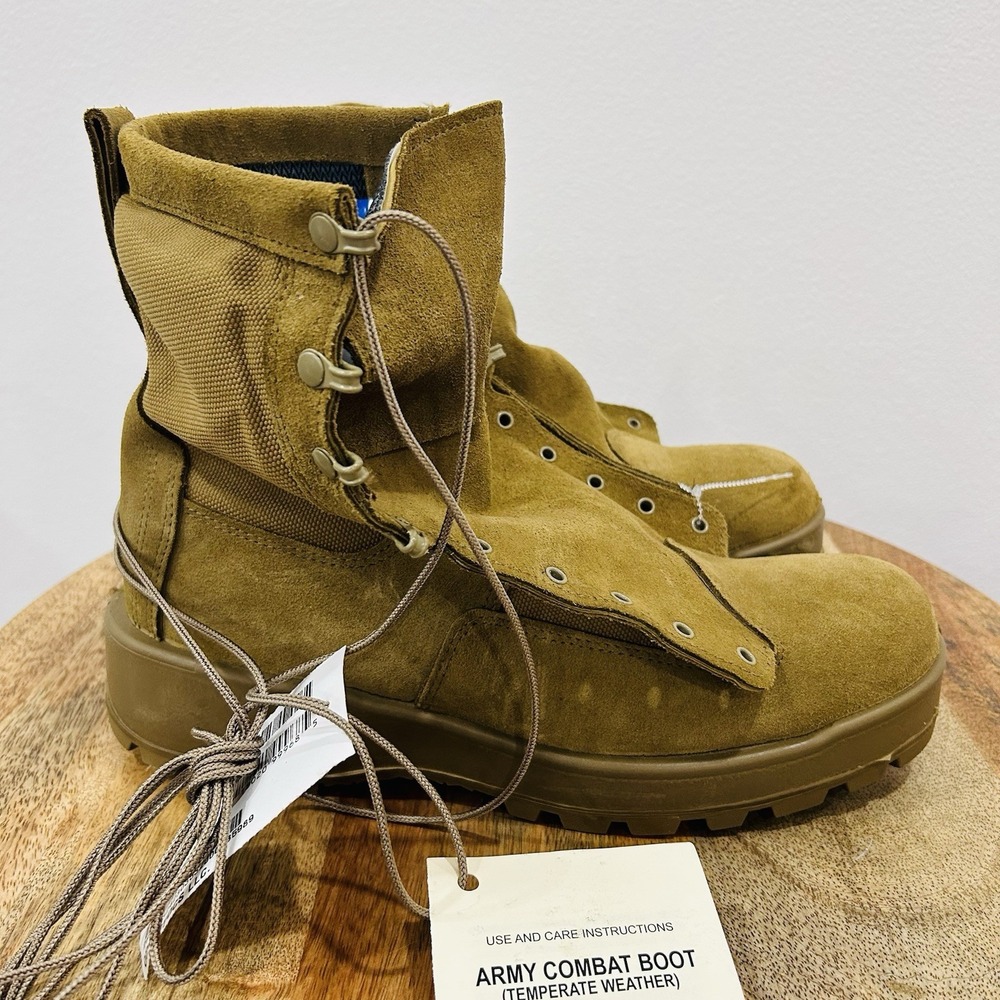 Altama Army Combat Boots Coyote Brown Waterproof Size 11.5 R USGI NWOB